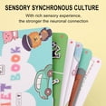 thumbnail image 3 of Livre Calme pour Enfants B Compétences de Réflexion Activités d'Apprentissage Préscolaire Résolution de Problèmes Autocollant Réutilisable Jouet Éducatif de Voyage Livre d'Activités Montessori pour Tout-Petits, 3 of 5