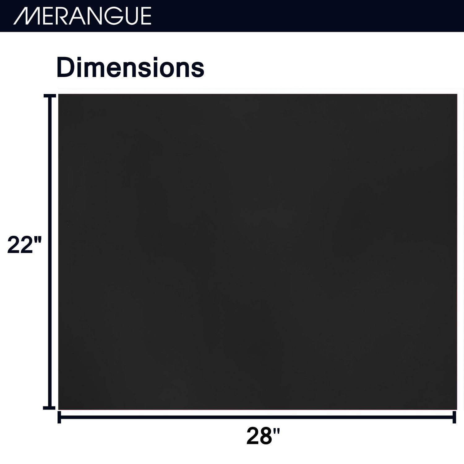 Merangue Carton pour affiche Bristol, 22 x 28 po, Noir, Paquet de 24