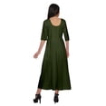 thumbnail image 4 of Moomaya Kurtis Indiennes Unies à Encolure Dégagée pour Femmes, Kurti Prêt-à-Porter, Anarkali, 4 of 5
