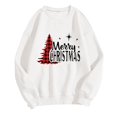 thumbnail image 4 of Pisexur Sweat-Shirt de Noël Décontracté à Manches Longues Col Rond pour Femmes, Chandail Ample et Confortable, Imprimé Mode Festival Automne, 4 of 4