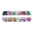 thumbnail image 2 of Nail Art Rhinestone Fashionable Adhesive 12 Grid Rhinestones Nail Studs for Girl, 2 of 9