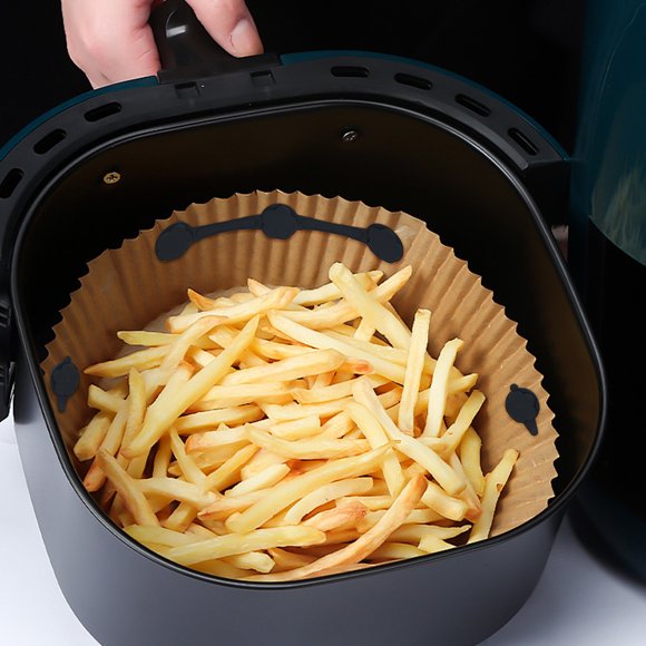 Cevemin Air Fryer Magnet Silicone Buckle - High Temperature Resistant Silicone Clip for Metal Basket, Secures Parchment Paper for Even Cooking, Air Fryer Accessories