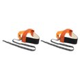 thumbnail image 1 of Unique Bargains 2pcs ESD Anti Static Foot Heel Straps Anti Static Wrist Strap Band Adjustable for Grounding Orange, 1 of 4