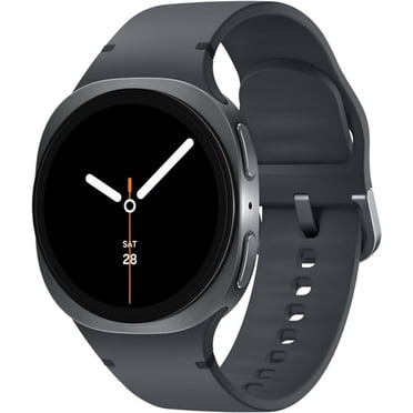 Restored Samsung Galaxy Watch8 40mm Bluetooth Smartwatch Graphite AMOLED Display Fitness and Sleep Tracker- Refurbished Fair