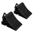 thumbnail image 1 of Cales de Roues avec Poignées pour Remorque de Voiture, Camion, VR, Blocs de Roues en Caoutchouc, Lot de 2, 1 of 9