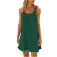 thumbnail image 1 of 2025 Robe de Plage pour Femmes Bikini Robes pour Femmes sous le Genou Tenue de Plage Couvre-Maillots Décontractée Vacances Petite Robes d'Été Courtes Été, 1 of 6