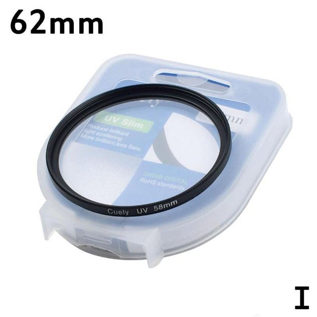 40.5mm~82mm Slim UV Filter protector For Olympus Nikon Lens.. Cameras E2H9