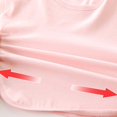 thumbnail image 4 of RXIRUCGD T-shirt à Manches Longues pour Enfants, Col Rond Uni, Haut à Manches Longues (Rose, Taille : 130), 4 of 8
