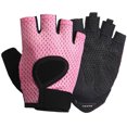 thumbnail image 1 of maskred 1 Pair Sports Gloves Outdoor Cycling Fishing Halffinger Summer Breathable Mitts Riding Protection Mittens Hand Protector Pink S 1Set, 1 of 6