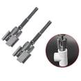 thumbnail image 4 of Trousse d'Outils d'Enfilage de Tuyaux Internes et Externes Intégrée pour Filets de Tuyaux Universels avec Conception en Alliage d'Aluminium pour Montage et Taraudage, pour Applications de Perçage et d'Enfilage à la Maison et en Atelier, 4 of 6