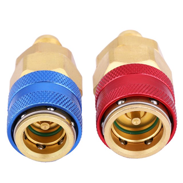 Adaptateur de Raccords Rapides de Fabrication Fine, R134A, Connecteur Rapide de Moulage d'Une Seule Pièce pour l'Automobile R134A