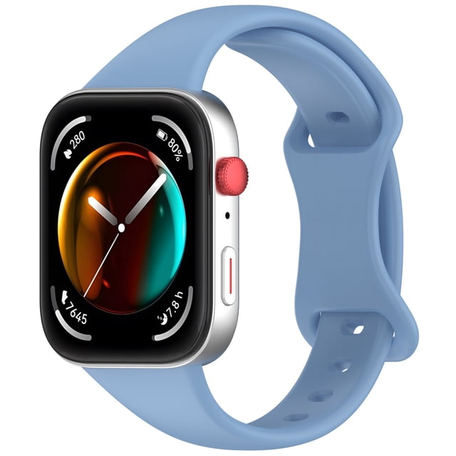 Bracelet de Montre Intelligente Fit4 Pro de Remplacement, Bracelet en Silicone Compatible avec le Dernier Modèle, Accessoire Mince, Confortable et Durable