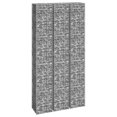 thumbnail image 2 of vidaXL Gabion Lits Surélevés 3 Pcs 30x30x200 cm Fer, 2 of 4