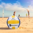 thumbnail image 2 of Elasticity Resistant To Play Standard Volleyball, Volleyball, For Indoor Professional Training Outdoor General Competition Blue, 2 of 8