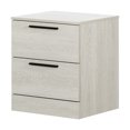 thumbnail image 2 of South Shore Step One Essential 2-Drawer Nightstand for Adult, in Winter Oak, 2 of 9