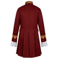 thumbnail image 4 of AnuYalue Queue-de-Pie pour Homme Costume Médiéval Rétro Renaissance Steampunk Victorien Manteau Halloween Cosplay Manteau Mi-Long, 4 of 9