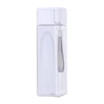 thumbnail image 1 of O-055 White Transparent Plastic Water Cup 500Ml Square Minimalist Daily Hydration, 1 of 6