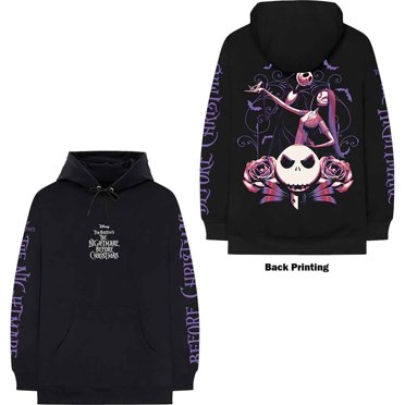 The Nightmare Before Christmas Unisex Pullover Hoodie Sweatshirt Jumbo (Back Print, Sleeve Print)
