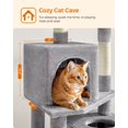 thumbnail image 4 of Cat Tree Feandrea Cat Tower for Indoor Cats w/ Scratching Post, 4 of 8