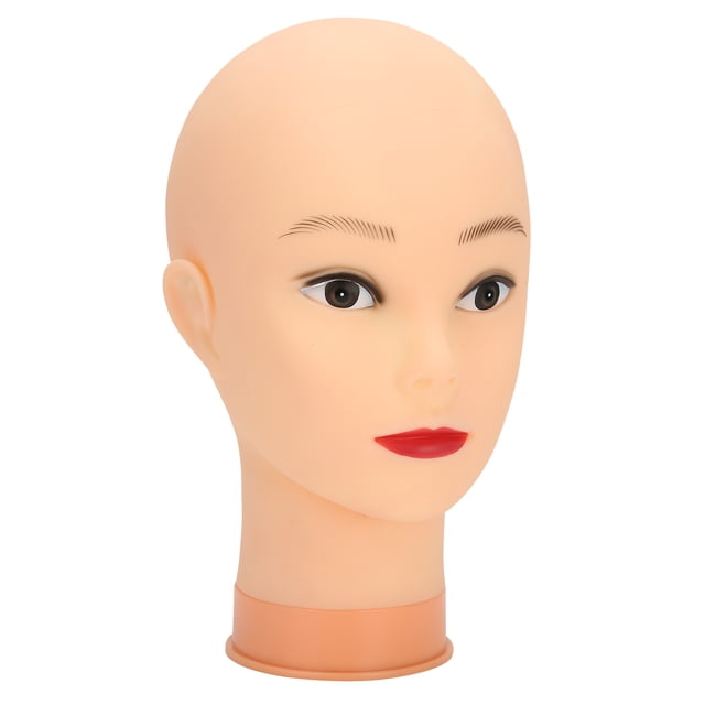 Mannequin Head,Hat Wig Display Mannequin Bald Mannequin Head Wig Display Head Ultra Responsive