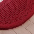 thumbnail image 2 of Half Circle Doormat Half Round Entryway Rug Half Circle Doormat Semicircle Floor Mat Dust Trap Polyester Fiber Strong Absorption Anti Slip For Outdoor Indoor, 2 of 5