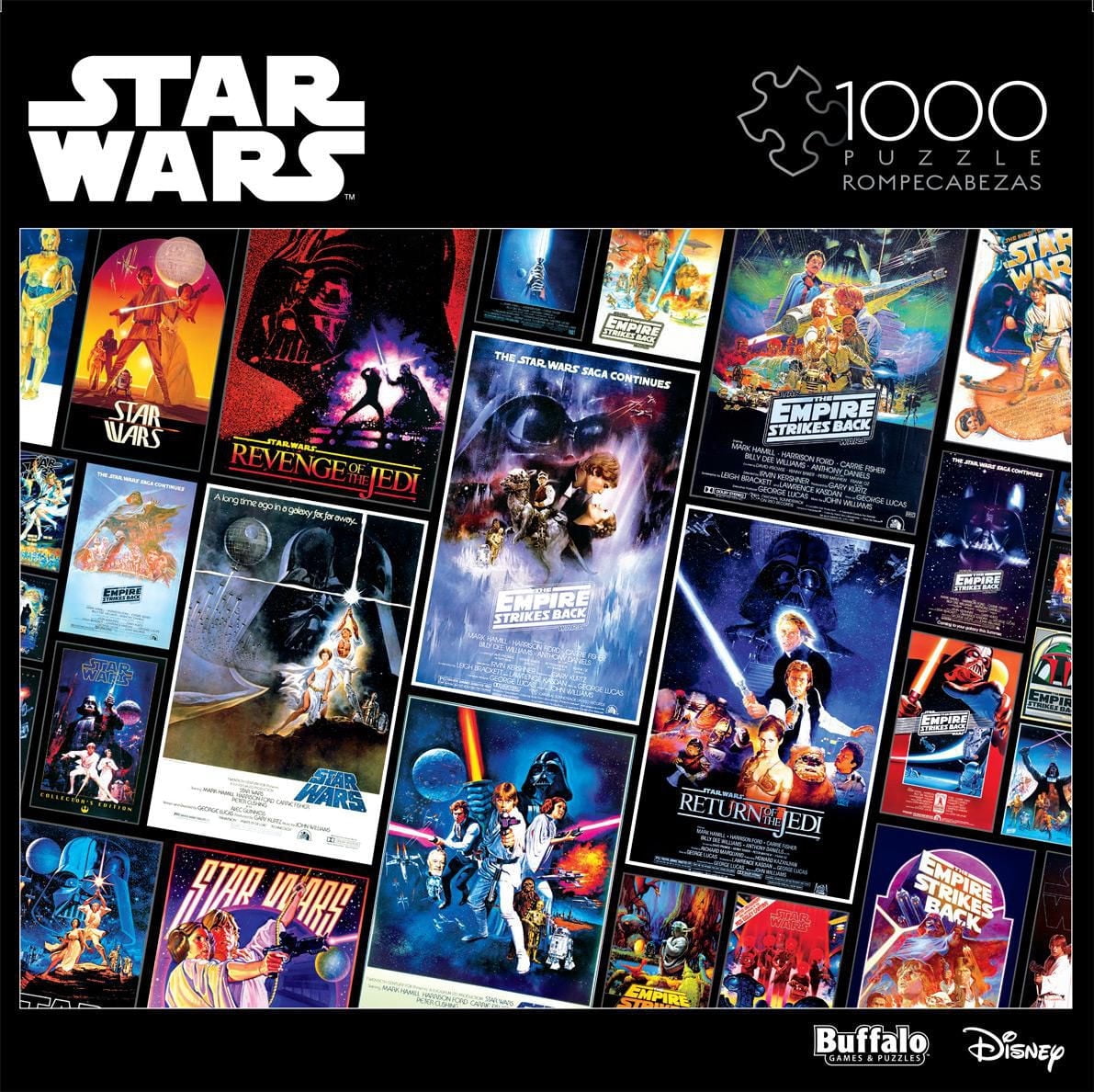 Buffalo Games - Le puzzle Entertainment series - Original Trilogy Posters - en 1000 pièces