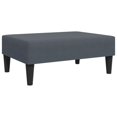 thumbnail image 5 of vidaXL 2 Piece Sofa Set with Pillows Dark Grey Velvet, 5 of 5