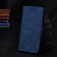 thumbnail image 2 of PANDACO Navy Suede Wallet Case for iPhone 14 Pro, 2 of 4