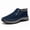 Blue, variant on Men's Sneakers Casual Flannel Dress Sneaker Shoes for Men Mens Slip on Sneaker Shoes for Winter Non- Casual Sneaker Shoes for Men Sneaker for Men Design Comfortable and Warm Air Low Sneaker