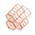 thumbnail image 1 of Redempat Metal Makeup Brushes Storage Container Stylish And Easy Access Durable Stationery Storage Container rose gold L(14.5*12*7.5cm) 1Set, 1 of 6