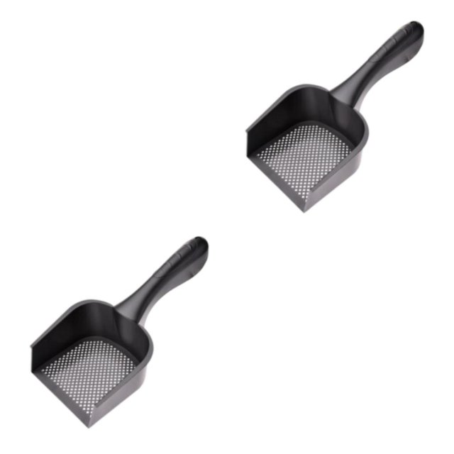 Thinsony Cat Litter Scooper Spoon with Long Litter Handle Pet Deep Cat Style A 2Set