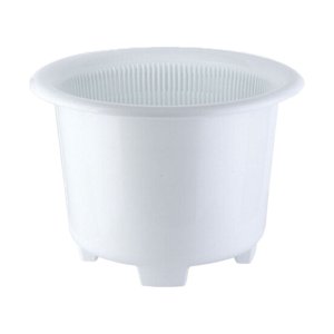 MesaSe Fleurs Orchidées Planteurs Mesh Net Pots Doubles Planteurs en plastique Intérieur Pots de fleurs