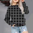thumbnail image 2 of Chandails pour Bébés Filles Rabais Chandail à Col Rond Surdimensionné pour Filles Mode pour Enfants Chandail à Manches Longues à Enfiler Hauts 1-12 Ans Chandails pour Enfants Gris 11-12T, 2 of 5