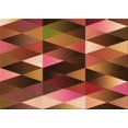 thumbnail image 1 of Ahgly Company Machine Washable Indoor Rectangle Transitional Orange Area Rugs, 5' x 7', 1 of 7