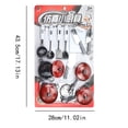 thumbnail image 3 of Meitianfacai Kids Kitchen Toy 13Pcs/set Cookware with Play Food Toy Set Kitchen Pretend Play, 3 of 9