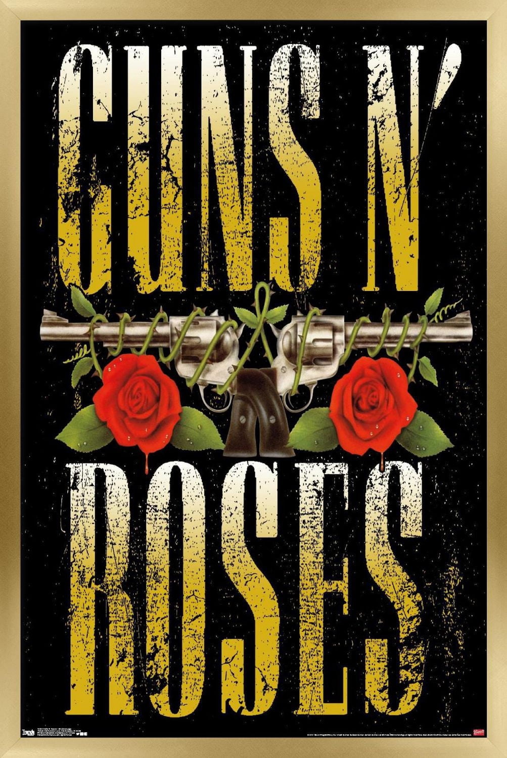 Guns N' Roses - Stacked Logo Wall Poster