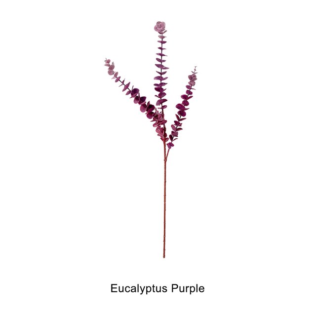 Baohd 3x Realistic Appearance Artificial Plants Nature S Charm To Space Easy To Clean purple 1Set