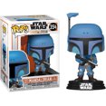 thumbnail image 2 of Pop Star Wars 3.75 Inch Static Figure The Mandalorian - Death Watch Mandalorian (Two Stripes) #354, 2 of 2