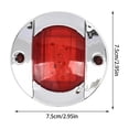 thumbnail image 2 of Lumières de Navigation Marine Rondes pour Bateaux Ponton Kayaks et Yachts avec Arrière-Cour Durable, 2 of 3