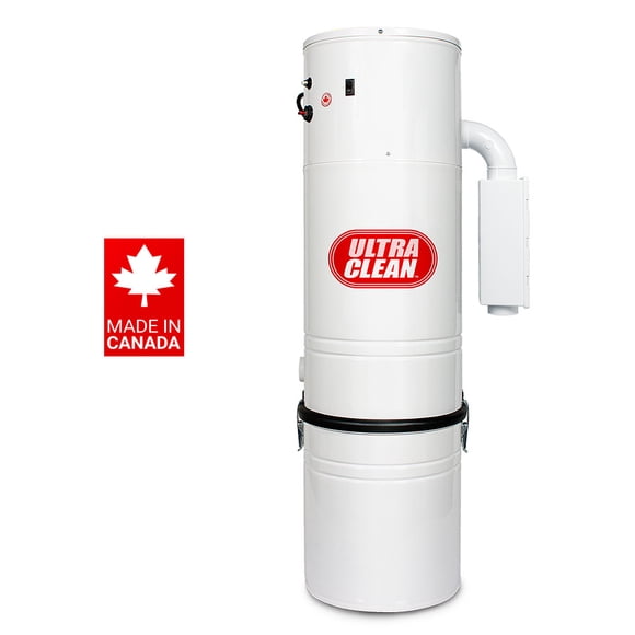 Ultra Clean SC300 Heavy Duty Powerful Central Vacuum System Power Unit with Ametek Tangential Bypass Motor Up to 10,000 sq.ft Homes – Made in Canada