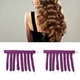 thumbnail image 3 of Serre-tête Boucleur Sans Chaleur avec 8 Tiges de Bouclage, Fonctionnement Simple, Outil de Coiffage Adapté à Différents Types de Cheveux, 3 of 7