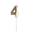thumbnail image 1 of SHAGUOZHOU Dinner Candlesticks Advent And Holder Birthday Candles Extended Big Number Candle Multicolor 3D Design Cake Topper Decoration For Any Celebration, 1 of 8