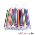 thumbnail image 3 of Gel Pen Set Glitter Gel Pens For Adult Kids Coloring Drawing Pens Coloring Pens For Coloring Books Replace Stationery 100pcs Art Pens Markers For Drawing Doodling Journalin 1.3ml Pens Ballpoint Smooth, 3 of 3