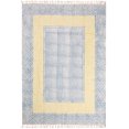 thumbnail image 1 of Casavani Hand Made Durrie Home Dcor Area Rug, Blue 6x9 feet, 1 of 6