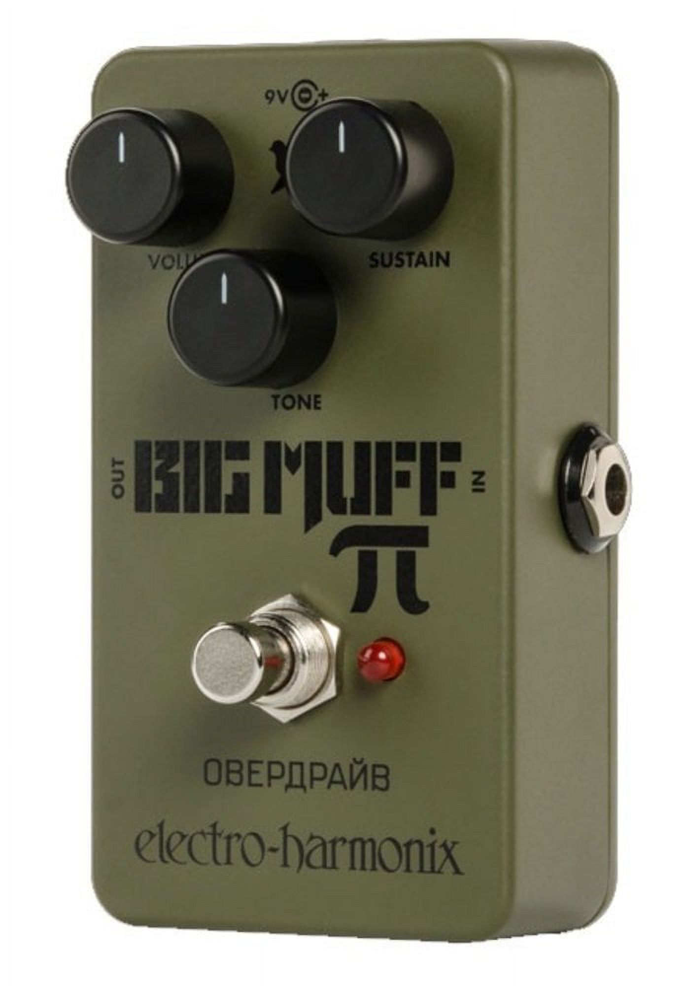 Electro-Harmonix Green Russe Gros Muff Distorsion et Soutenir Pédale d'Effets