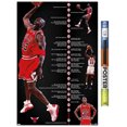 thumbnail image 1 of Michael Jordan - Timeline Wall Poster, 22.375" x 34" Framed, 1 of 4