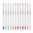 thumbnail image 1 of 12 Stylos à Encre Couleur Base à Eau Rétractable Encre à Séchage Rapide Pointe en Fibre 0,6 mm Albums Cadeaux, 1 of 8