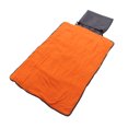 thumbnail image 2 of Portable Dog Pad, Multipurpose Foldable Scratch Proof Waterproof Soft Outdoor Pet Sleeping Mat  For Puppy For Travel Gray With Orange Polyester Layer, 2 of 8