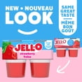 thumbnail image 2 of Jell-O Strawberry No Sugar Added Refrigerated Ready-to-Eat Gel Snack Cups, 4 ct Cups, 2 of 15