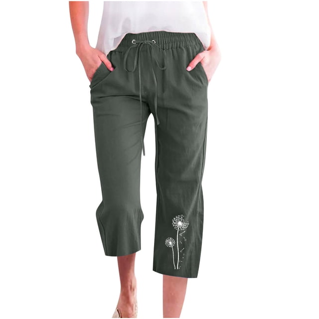 Pantalon à Jambe Grand pour Femmes Mode Pantalon Décontracté pour Femmes à Imprimé Élastique Ample Pantalon Droit à Jambe Grand avec Poche Pantalon à Jambe Grand Femmes Pantalon à Jambe Grand pour Femmes Pantalon à Jambe Droite Femmes